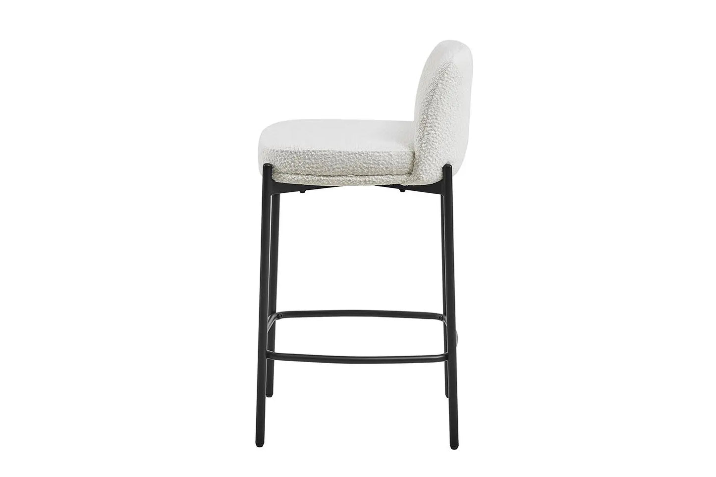 Lot de Chaises de Bar ELLYA Blanc - 37.5 x 46 cm ROUSSEAU