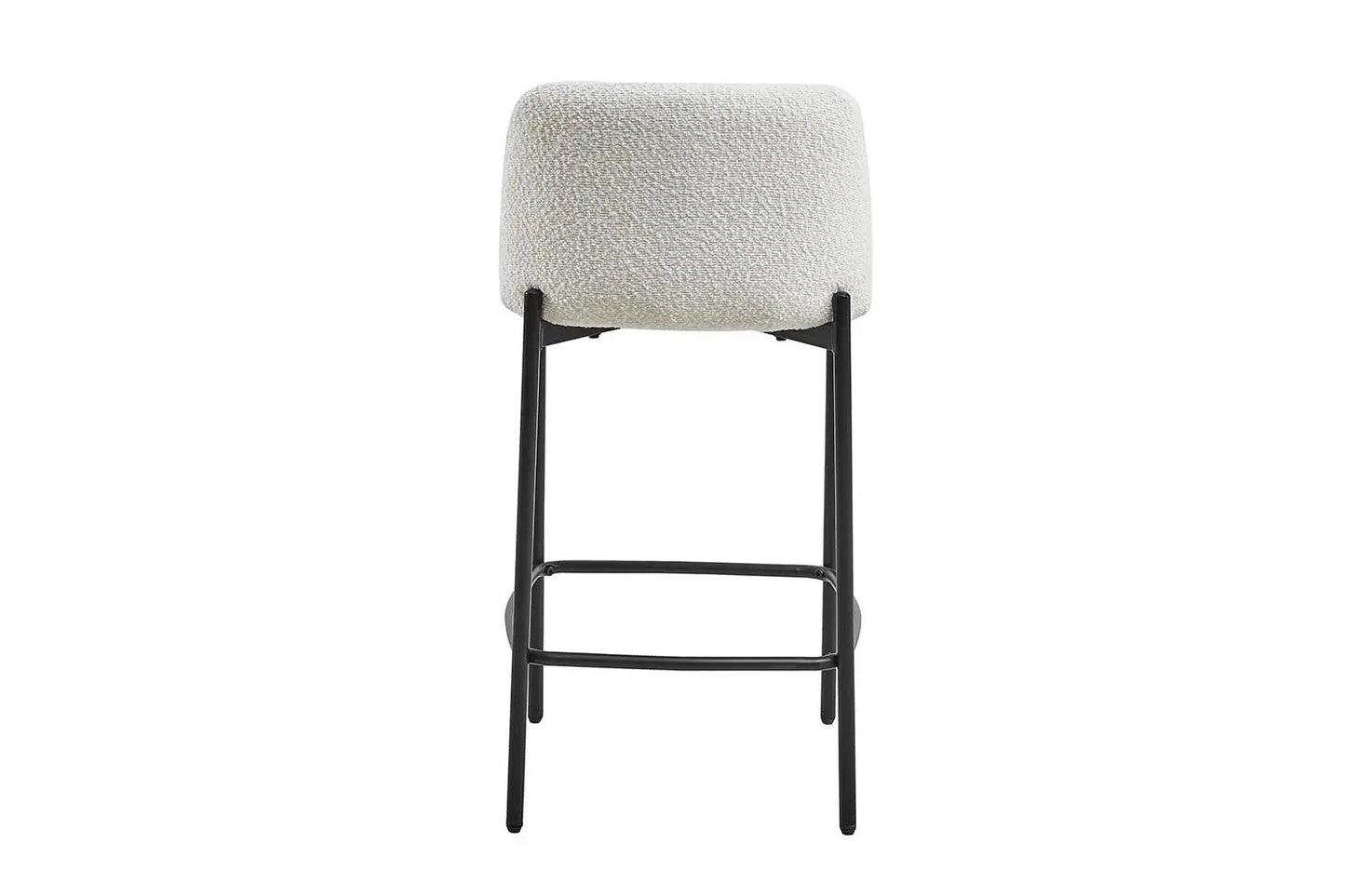 Lot de Chaises de Bar ELLYA Blanc - 37.5 x 46 cm ROUSSEAU
