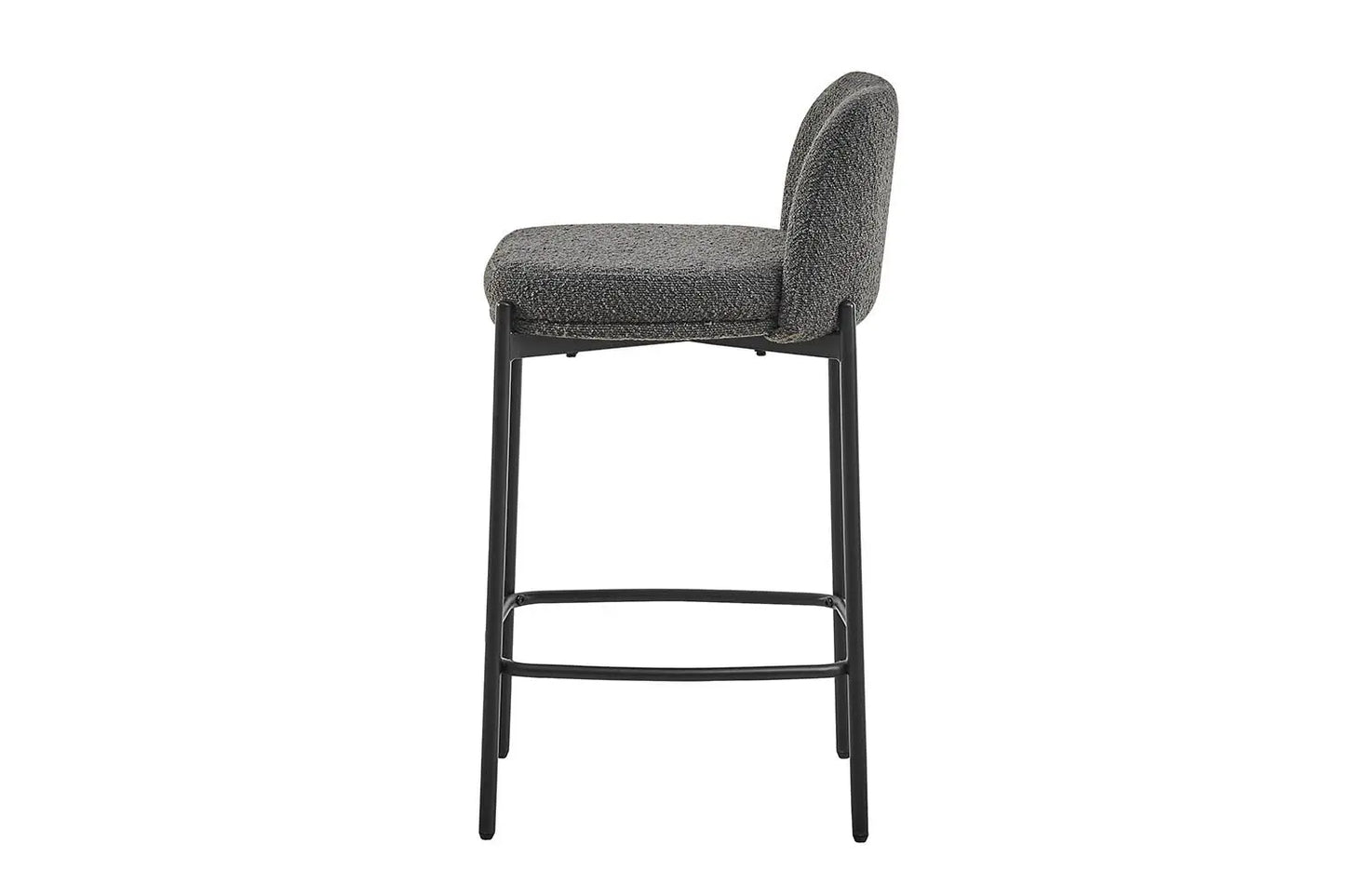 Lot de Chaises de Bar ELLYA Gris - 37.5 x 46 cm ROUSSEAU