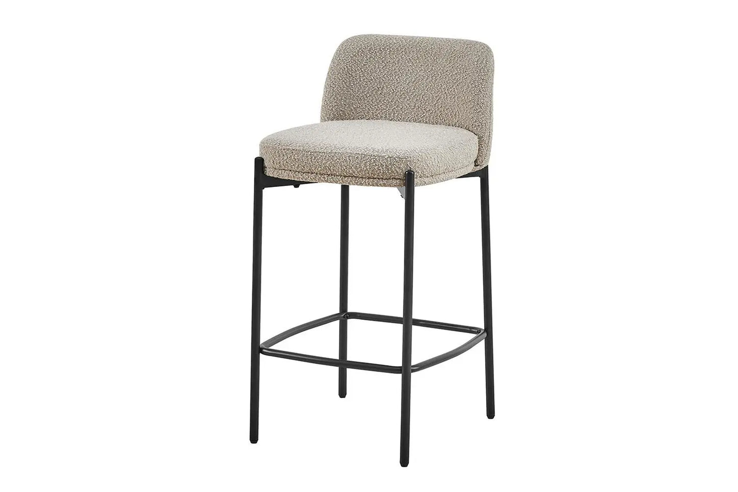 Lot de Chaises de Bar ELLYA Sable - 37.5 x 46 cm Tikoya