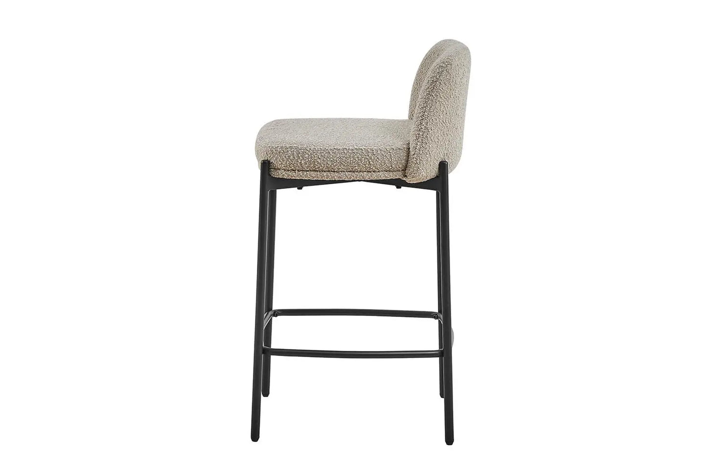 Lot de Chaises de Bar ELLYA Sable - 37.5 x 46 cm Tikoya