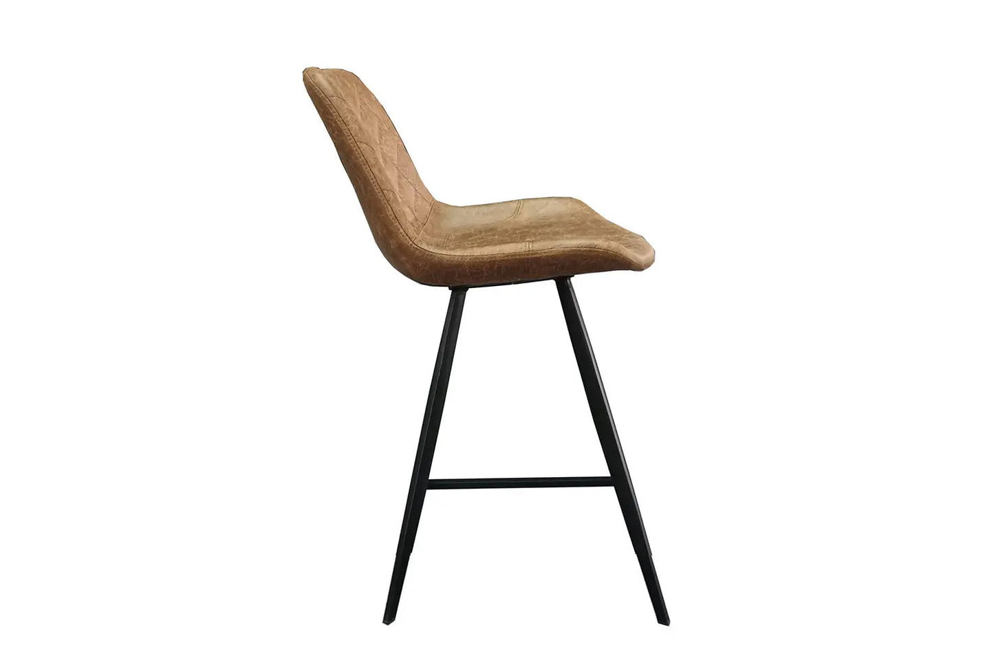 Lot de Chaises de Bar HINAYA en Tissu Velours Côtelé Gris Foncé - 54 x 59 cm (Copie) ROUSSEAU