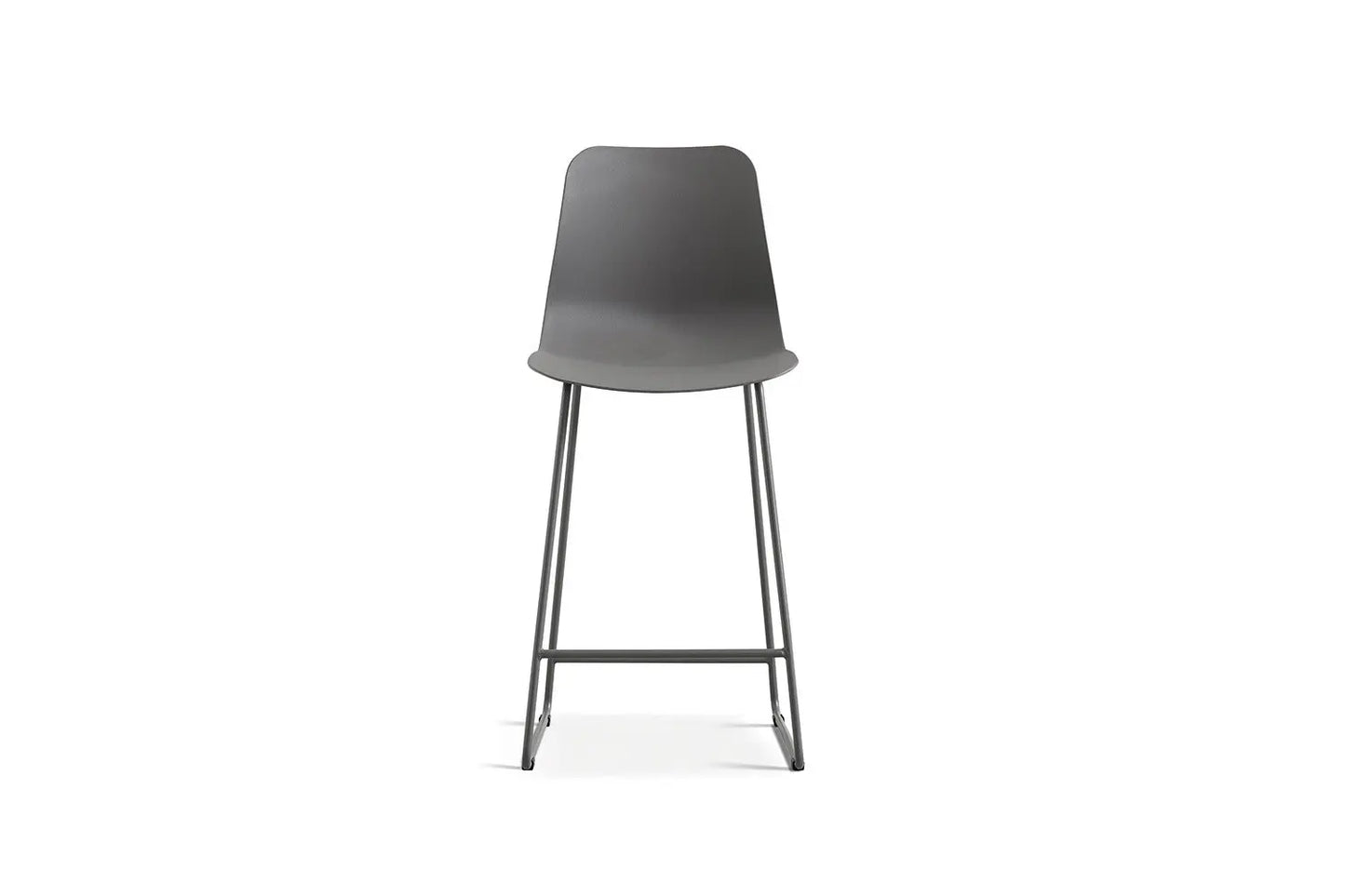 Lot de Chaises de Bar MARYA en PP Gris - 51 x 44 cm ROUSSEAU