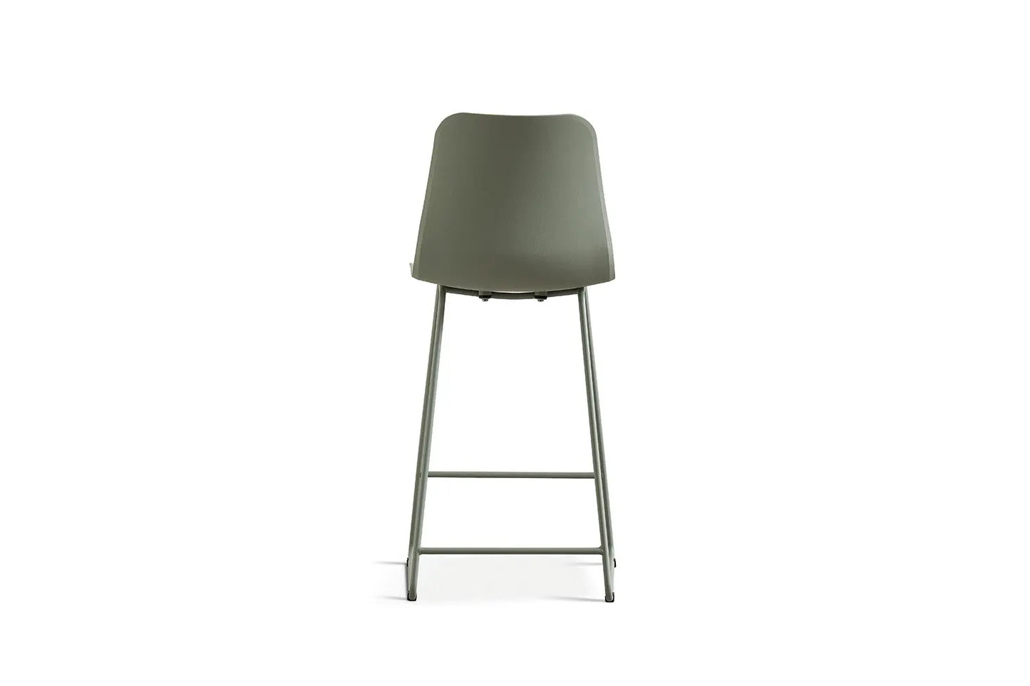 Lot de Chaises de Bar MARYA en PP Gris Vert - 51 x 44 cm ROUSSEAU