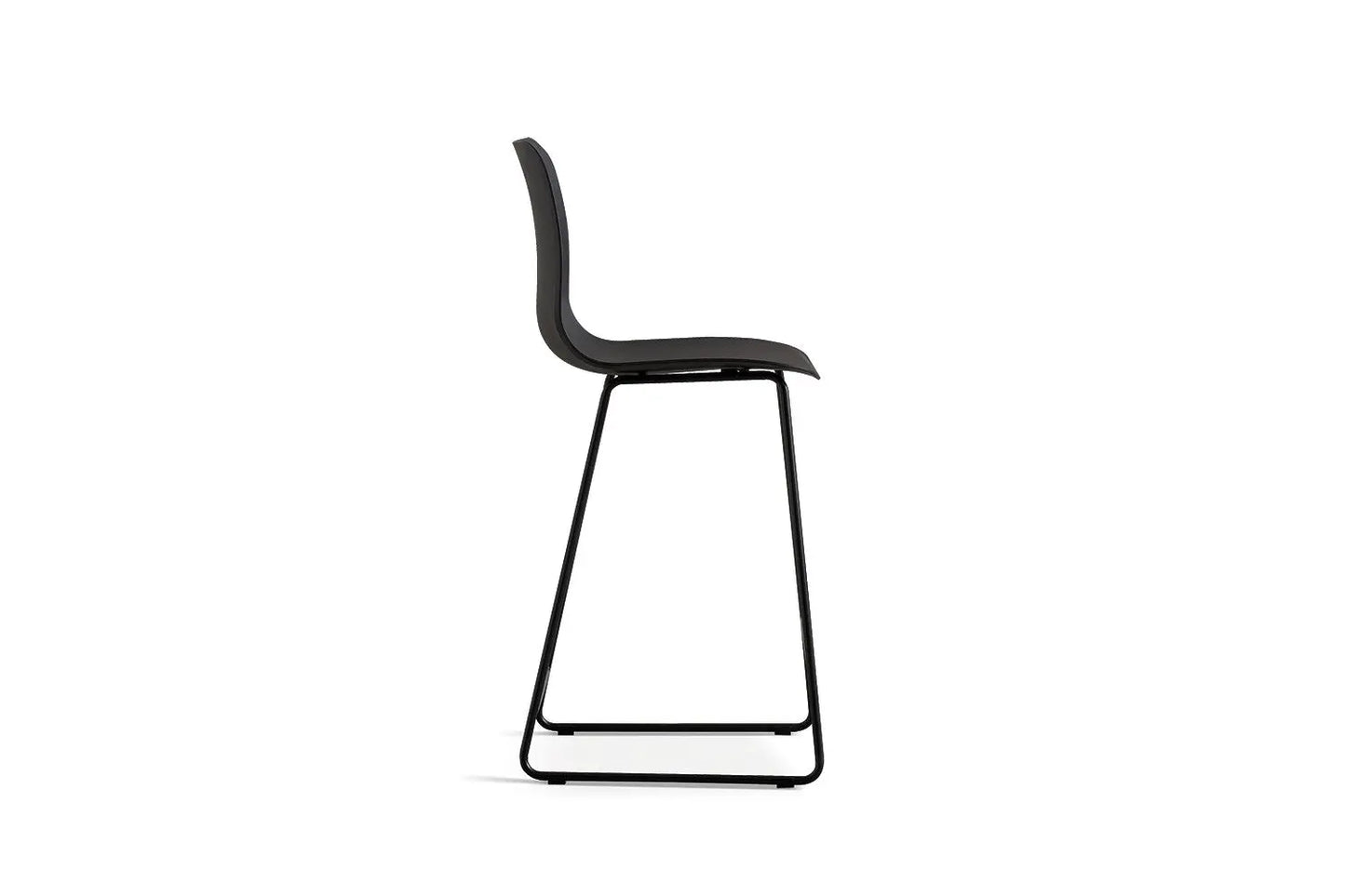 Lot de Chaises de Bar MARYA en PP Noir - 51 x 44 cm ROUSSEAU