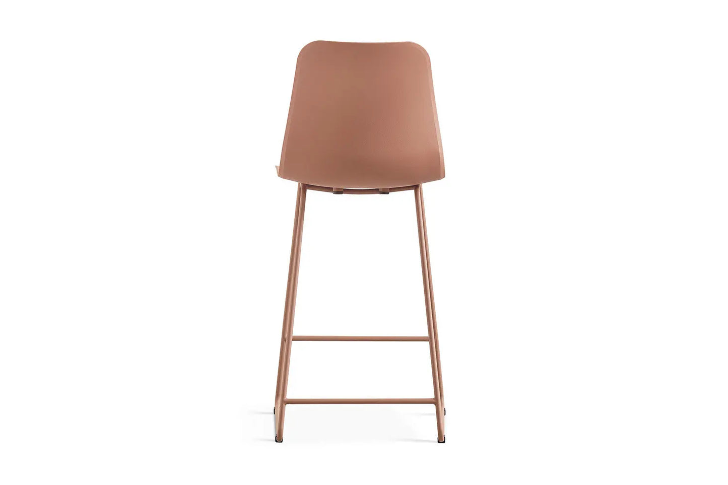 Lot de Chaises de Bar MARYA en PP Terracotta - 51 x 44 cm ROUSSEAU