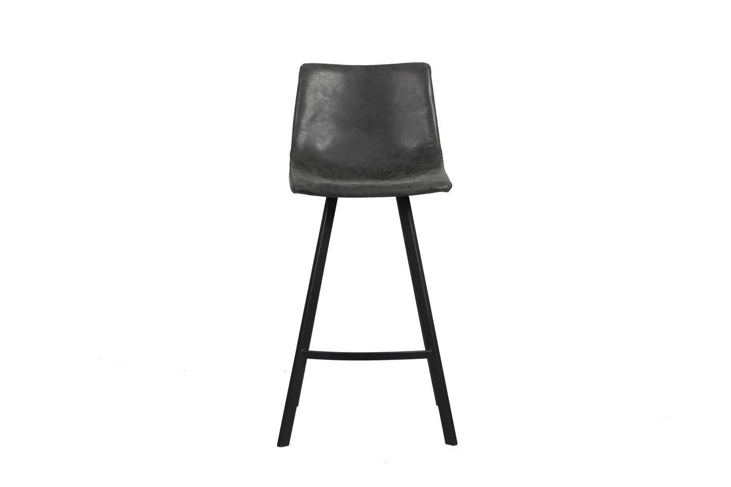 Lot de Chaises de Bar OZAYA en PU Noir - 45 x 49 cm ROUSSEAU