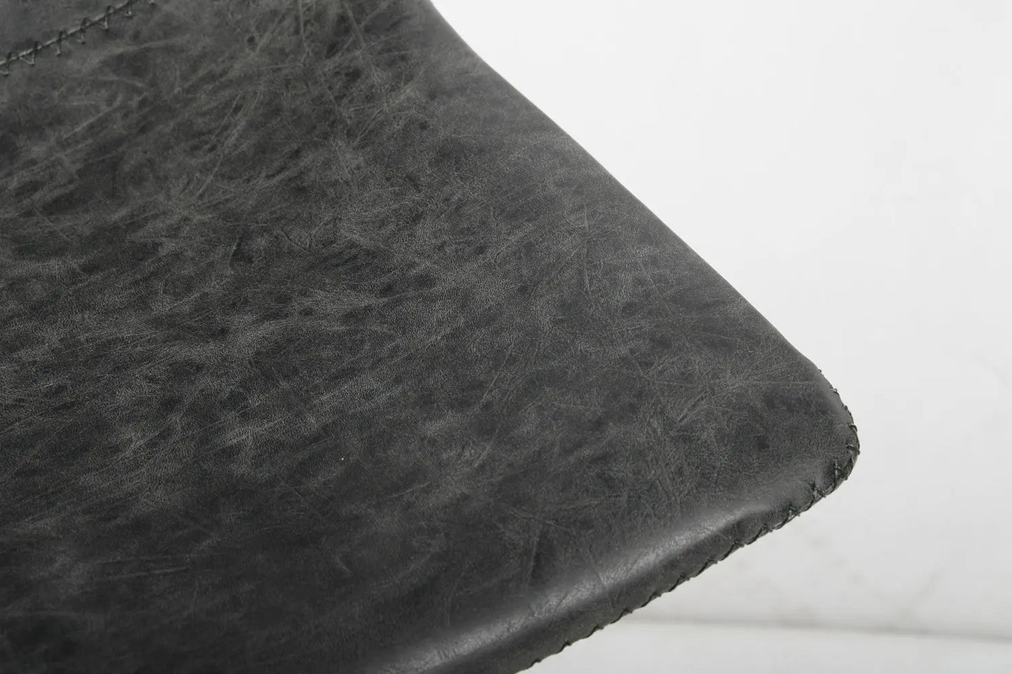 Lot de Chaises de Bar OZAYA en PU Noir - 45 x 49 cm ROUSSEAU