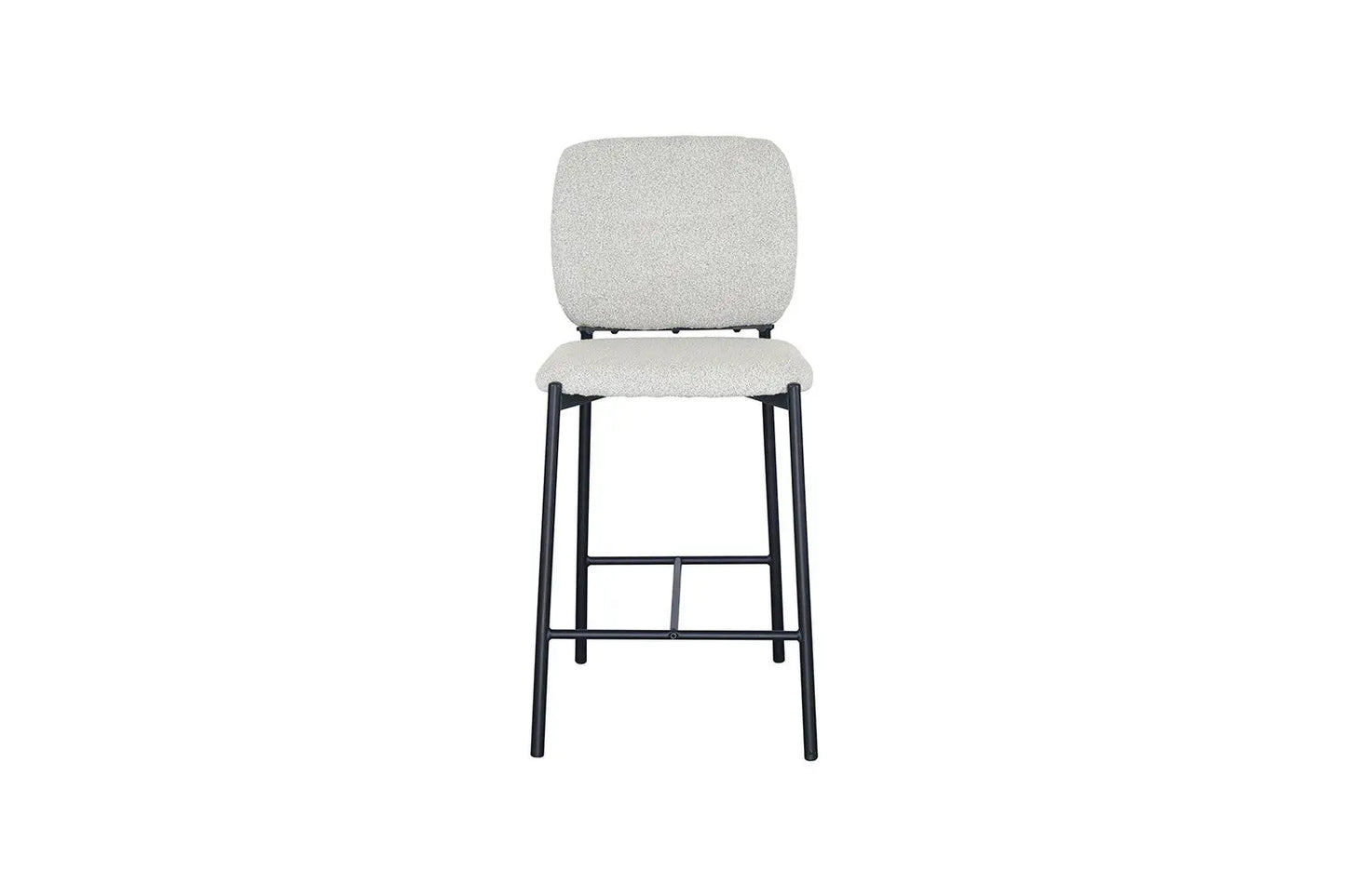Lot de Chaises de Bar SOPHYA en Tissu Beige - 47 x 56 cm ROUSSEAU