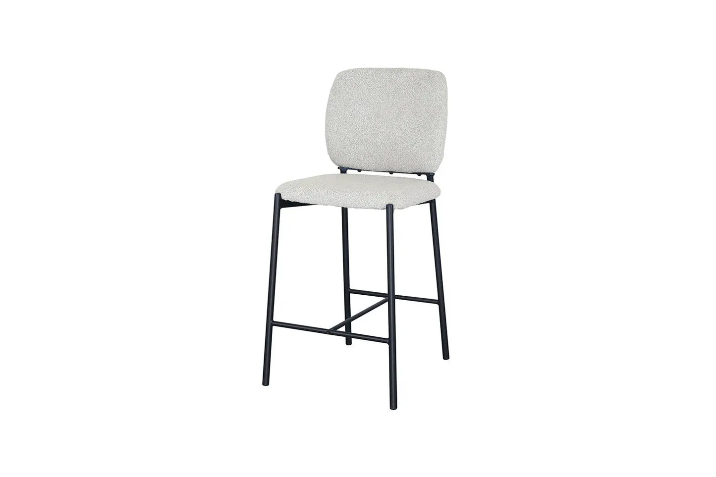 Lot de Chaises de Bar SOPHYA en Tissu Beige - 47 x 56 cm ROUSSEAU