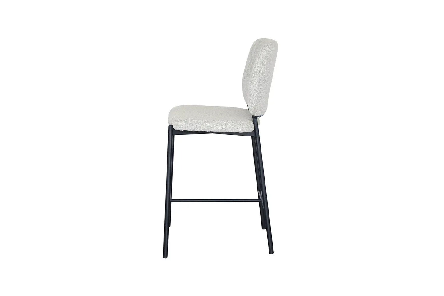 Lot de Chaises de Bar SOPHYA en Tissu Beige - 47 x 56 cm ROUSSEAU