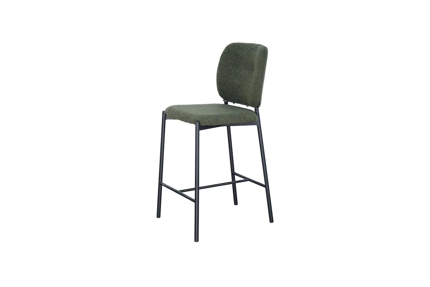 Lot de Chaises de Bar SOPHYA en Tissu Vert - 47 x 56 cm ROUSSEAU