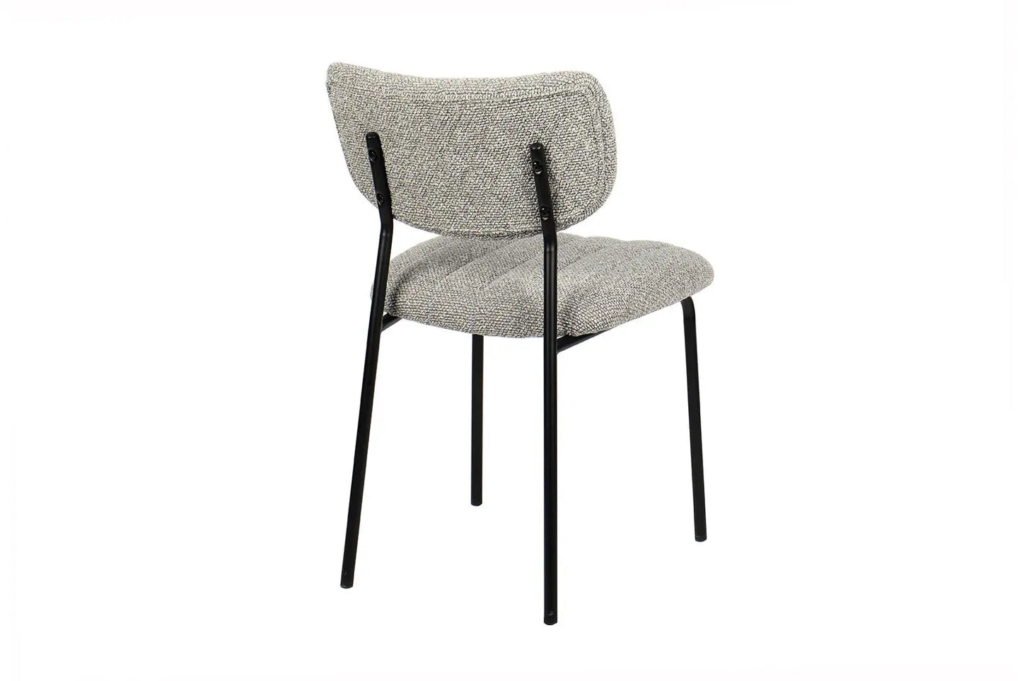 Lot de Chaises de Salle à Manger ANITA Gris Claire - 72 x 53 cm ROUSSEAU