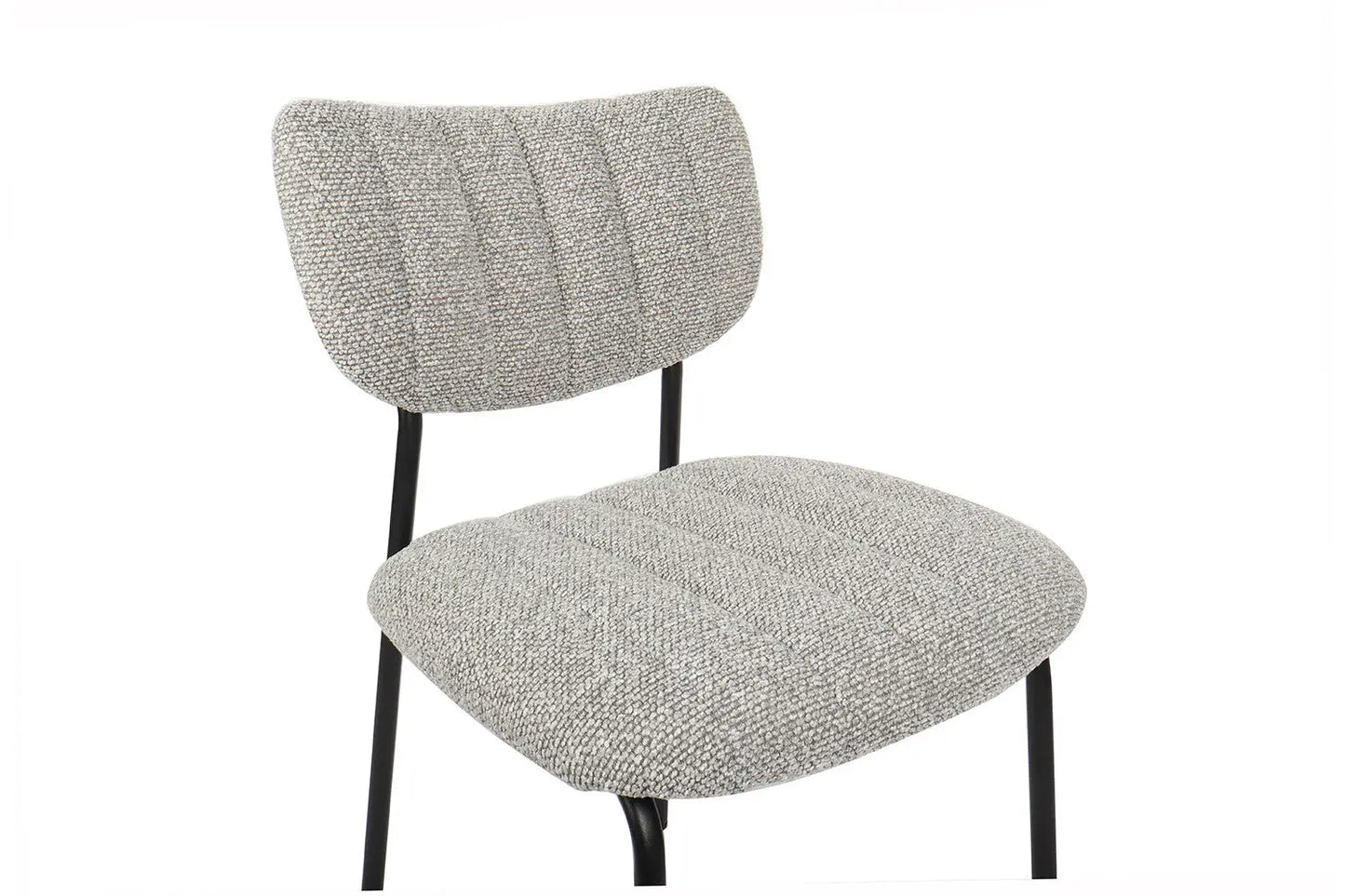 Lot de Chaises de Salle à Manger ANITA Gris Claire - 72 x 53 cm ROUSSEAU
