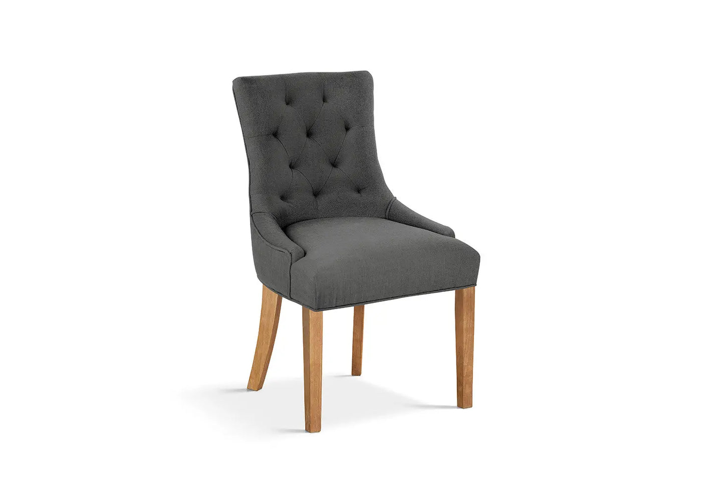 Lot de Chaises de Salle à Manger FANCYA Gris foncé - 56 x 60 cm ROUSSEAU