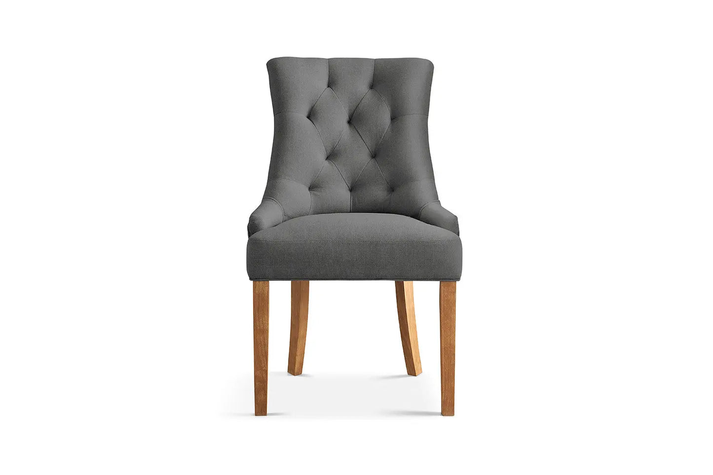 Lot de Chaises de Salle à Manger FANCYA Gris foncé - 56 x 60 cm ROUSSEAU