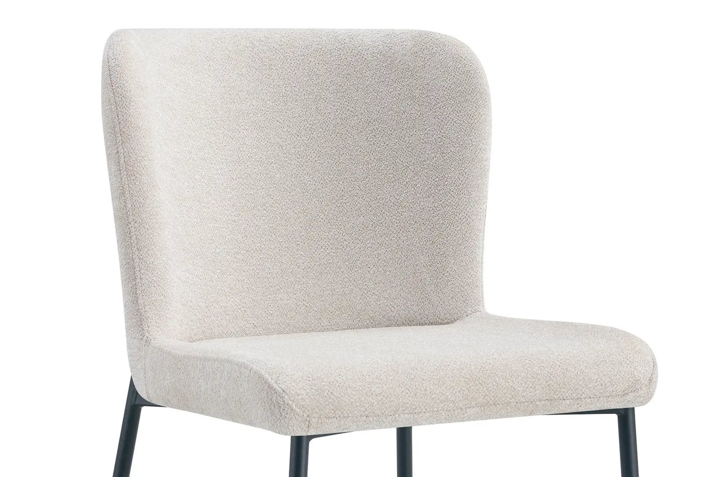Lot de Chaises de Salle à Manger LISE Beige - 58 x 52 cm ROUSSEAU