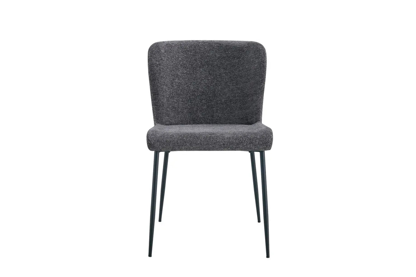 Lot de Chaises de Salle à Manger LISE Gris foncé - 58 x 52 cm ROUSSEAU
