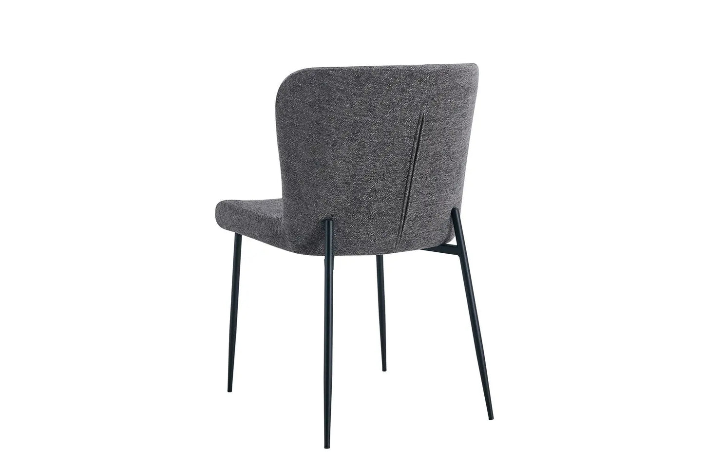 Lot de Chaises de Salle à Manger LISE Gris foncé - 58 x 52 cm ROUSSEAU