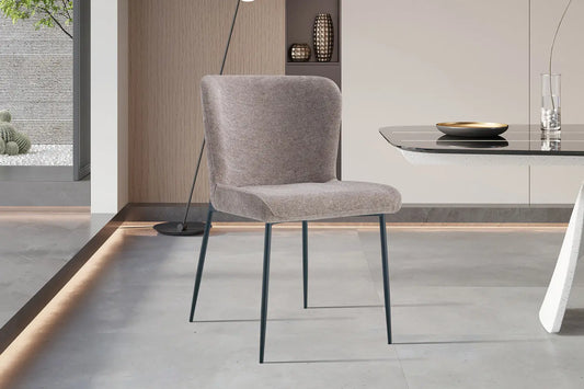 Lot de Chaises de Salle à Manger LISE Sable - 58 x 52 cm ROUSSEAU