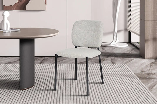 Lot de Chaises de Salle à Manger SOPHIE Beige - 43 x 50 cm ROUSSEAU