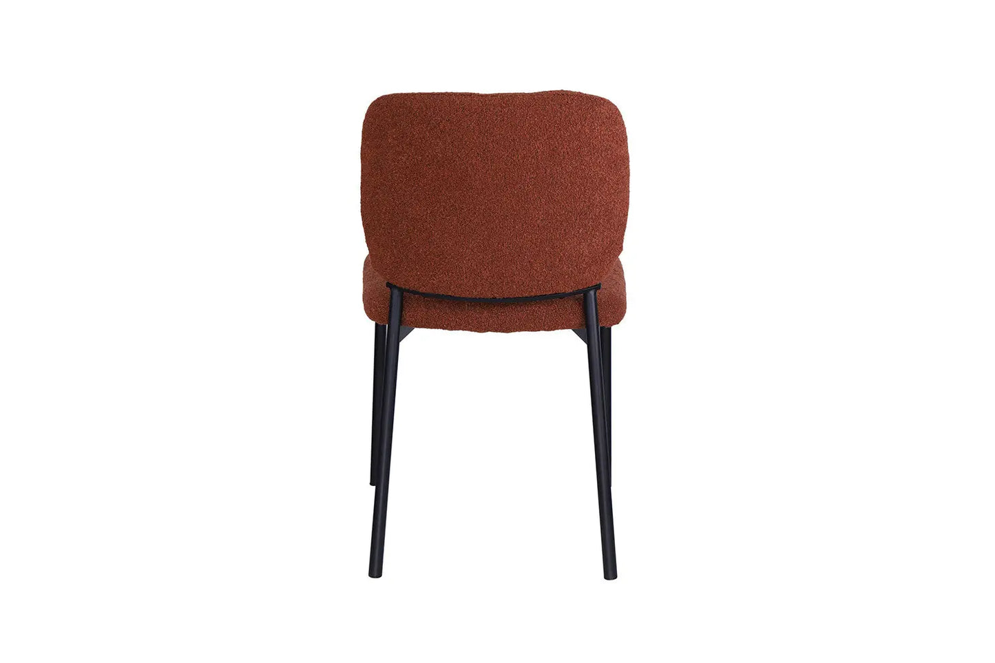 Lot de Chaises de Salle à Manger SOPHIE en Tissu Rouille - 43 x 50 cm ROUSSEAU