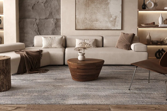 MAËLO - Table basse Bois de Manguier Brun Clair - 35 x 70 cm ROUSSEAU