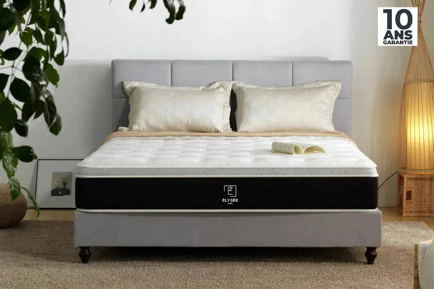 Matelas à ressorts ensachés BRISTOL - 140x190x25cm MAISON DES MEUBLES