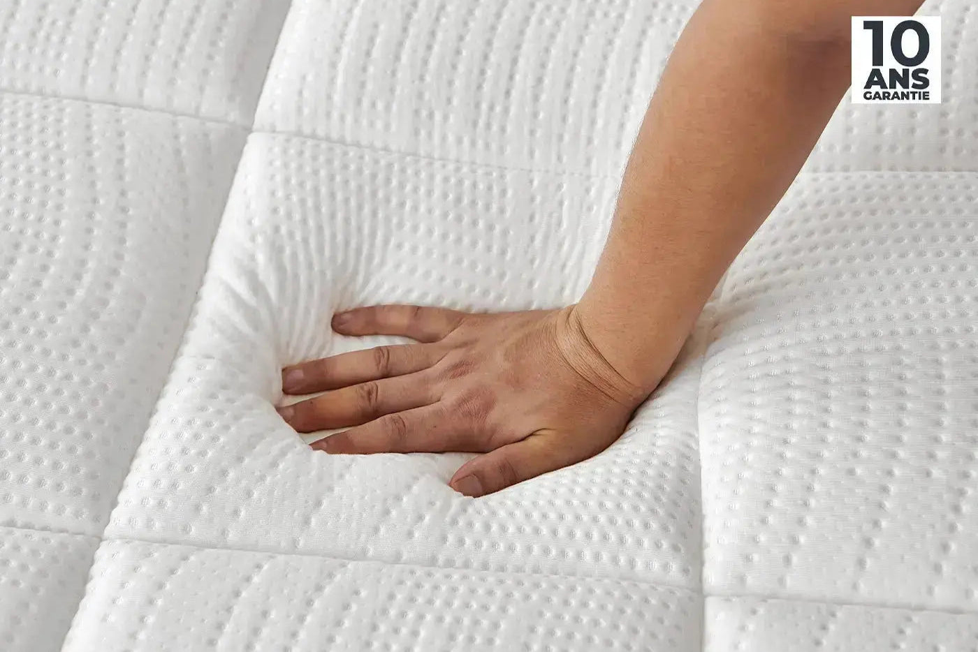 Matelas à ressorts ensachés MONTMARTRE - 90x190x30cm MAISON DES MEUBLES