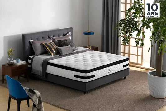 Matelas à ressorts ensachés TRIOMPHE - 140x190x24cm MAISON DES MEUBLES