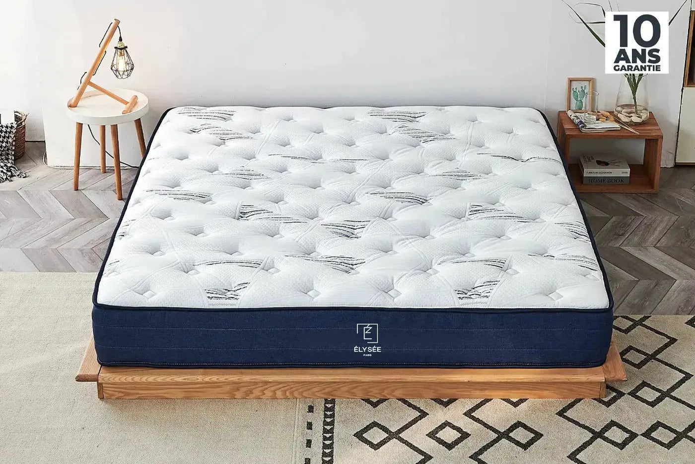Matelas à ressorts ensachés VENDOME - 140x190x23cm MAISON DES MEUBLES