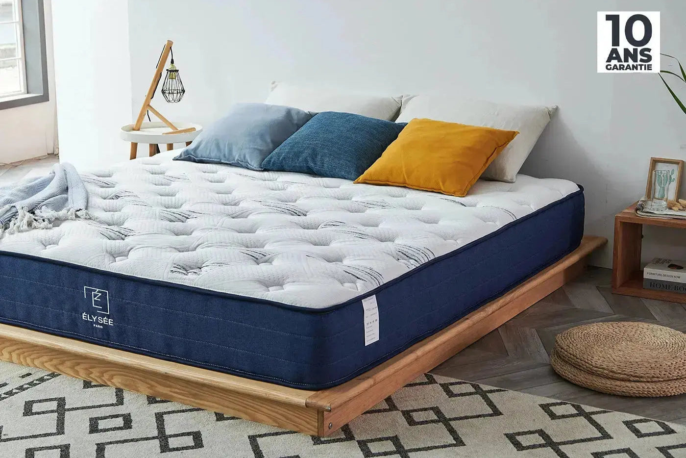 Matelas à ressorts ensachés VENDOME - 140x190x23cm MAISON DES MEUBLES