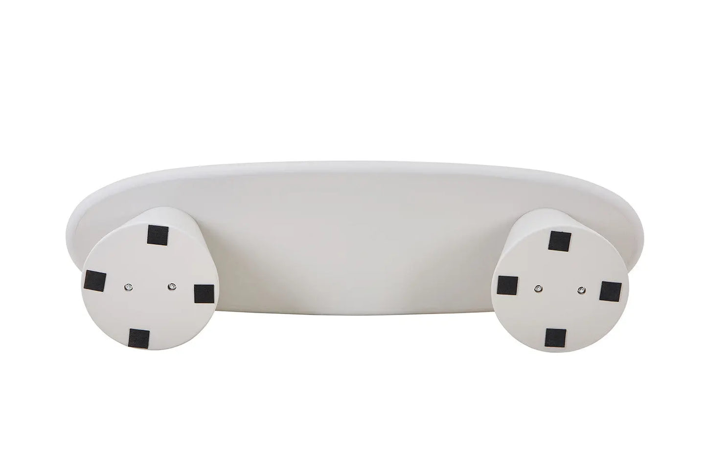 Meuble TV Effet Ciment Ecru TAVINA pour votre salon - 160 cm ROUSSEAU