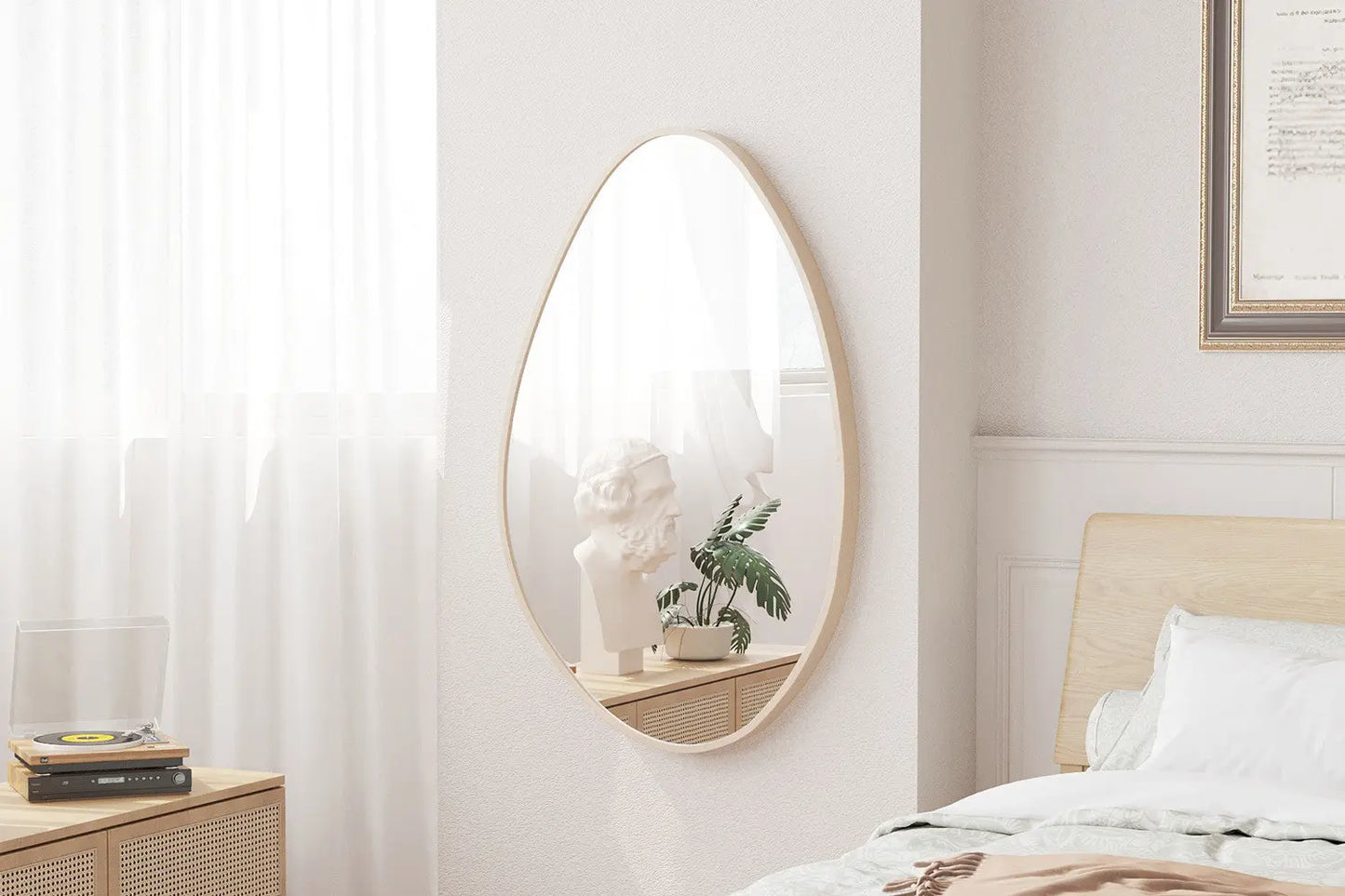 Miroir RANYA en Chêne vieilli - 80x50 cm ROUSSEAU