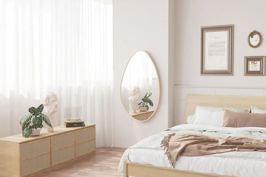 Miroir RANYA en Chêne vieilli - 80x50 cm ROUSSEAU