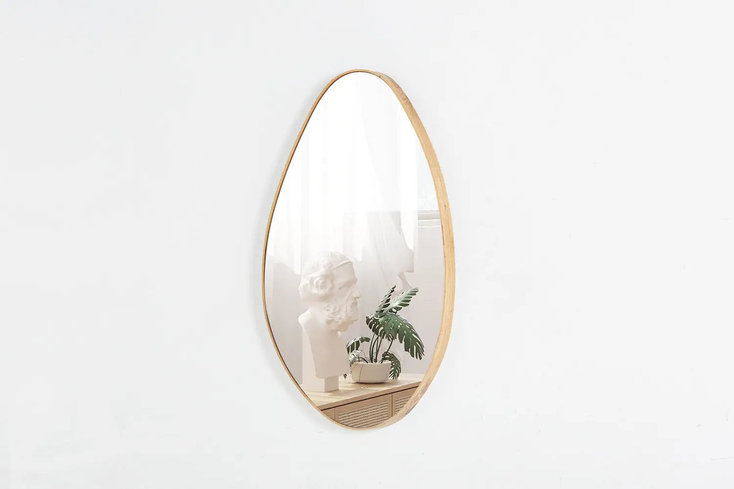 Miroir RANYA en Chêne vieilli - 80x50 cm ROUSSEAU