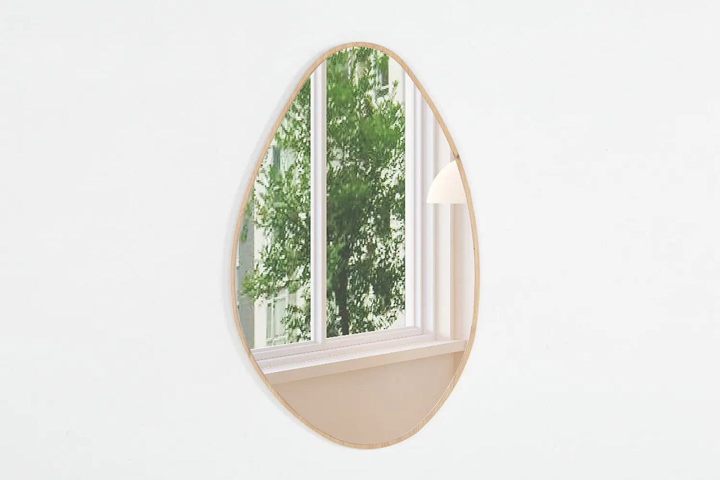Miroir ROMY en effet Chêne vieilli - 80x50 cm ROUSSEAU