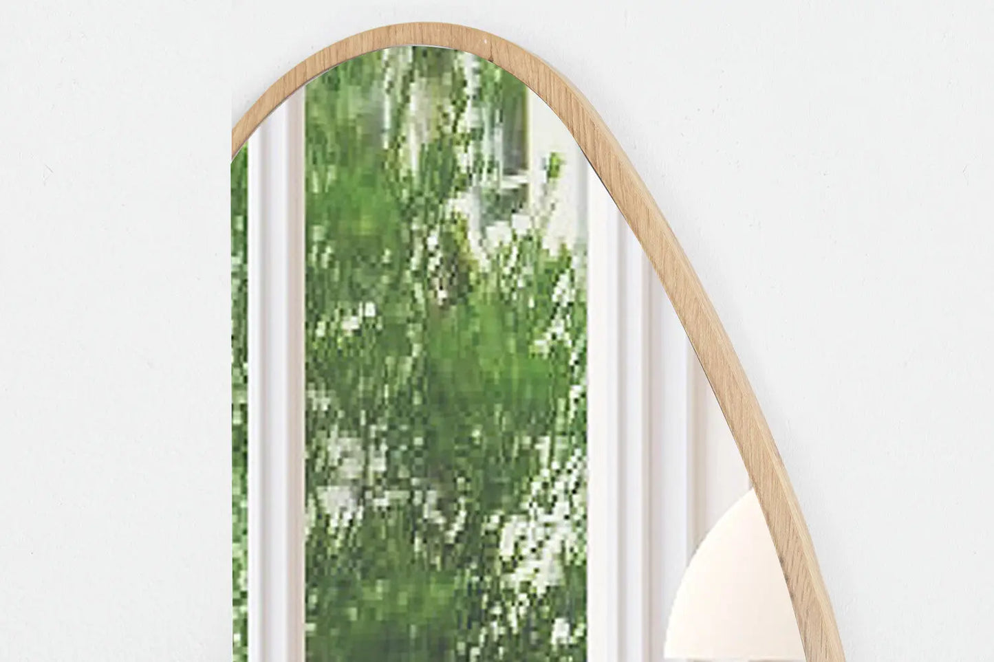 Miroir ROMY en effet Chêne vieilli - 80x50 cm ROUSSEAU