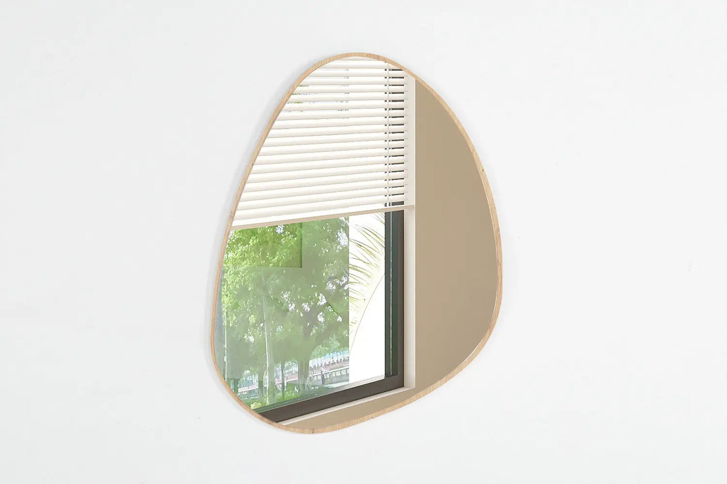 Miroir ROZY en effet Chêne vieilli - 80x60 cm ROUSSEAU