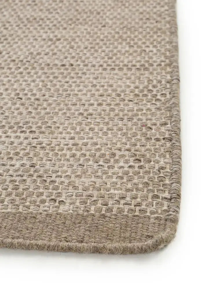 ROCCA - Tapis de Couloir en laine - Taupe BENUTA