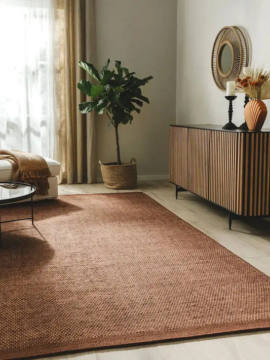 ROCCO - Tapis de laine - Marron BENUTA