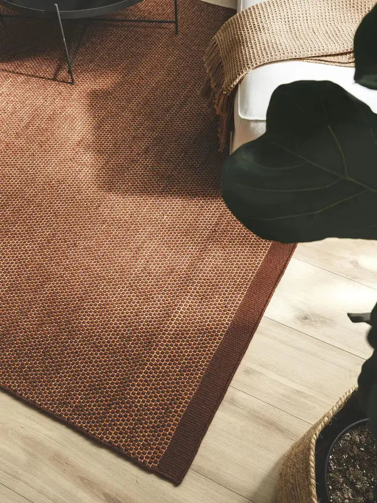 ROCCO - Tapis de laine - Marron BENUTA