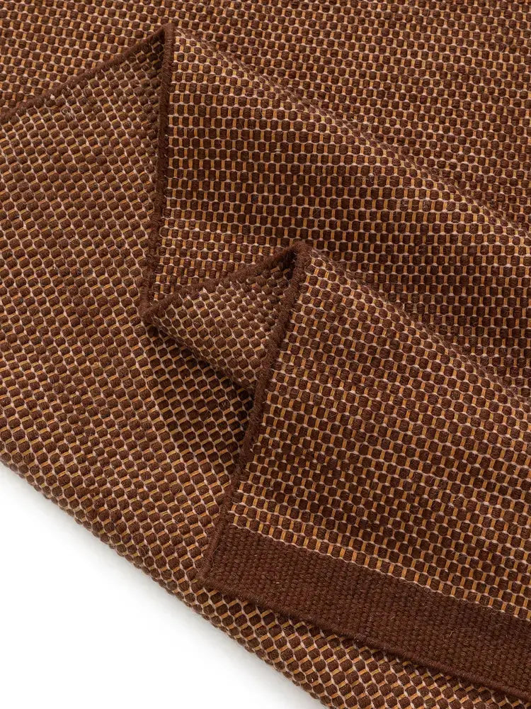 ROCCO - Tapis de laine - Marron BENUTA