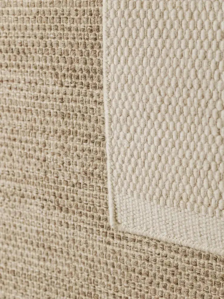 Rocky - Tapis de laine - Blanc BENUTA
