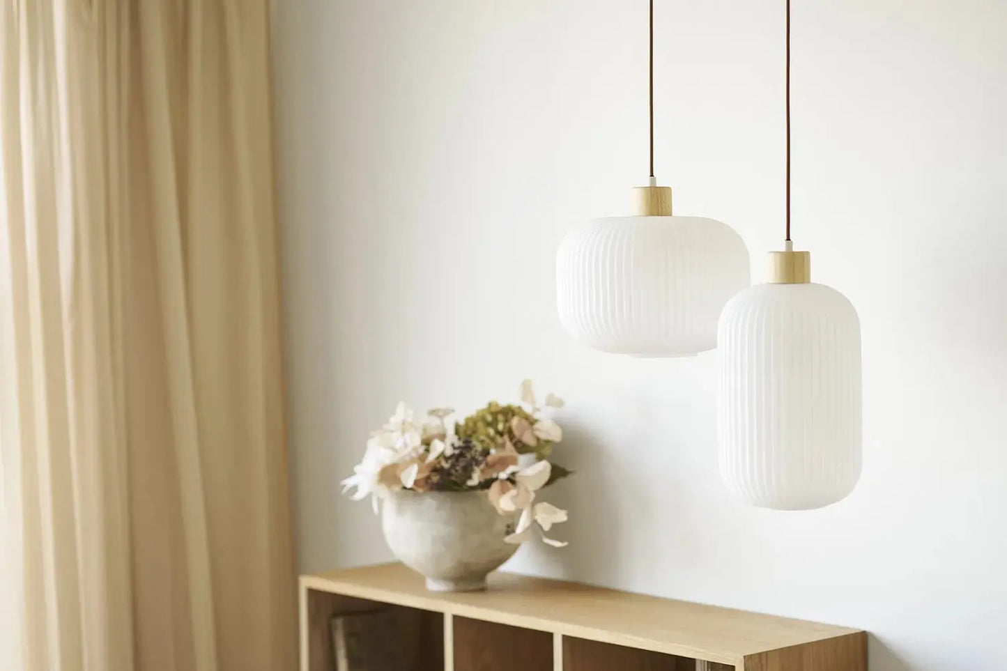 Suspension Luminaire en Verre ARGALO - H : 38cm HOUSE NORDIC