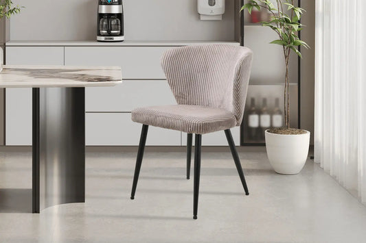 TONYO - Chaise de Salle à Manger - 54 x 55 cm - Sable ROUSSEAU