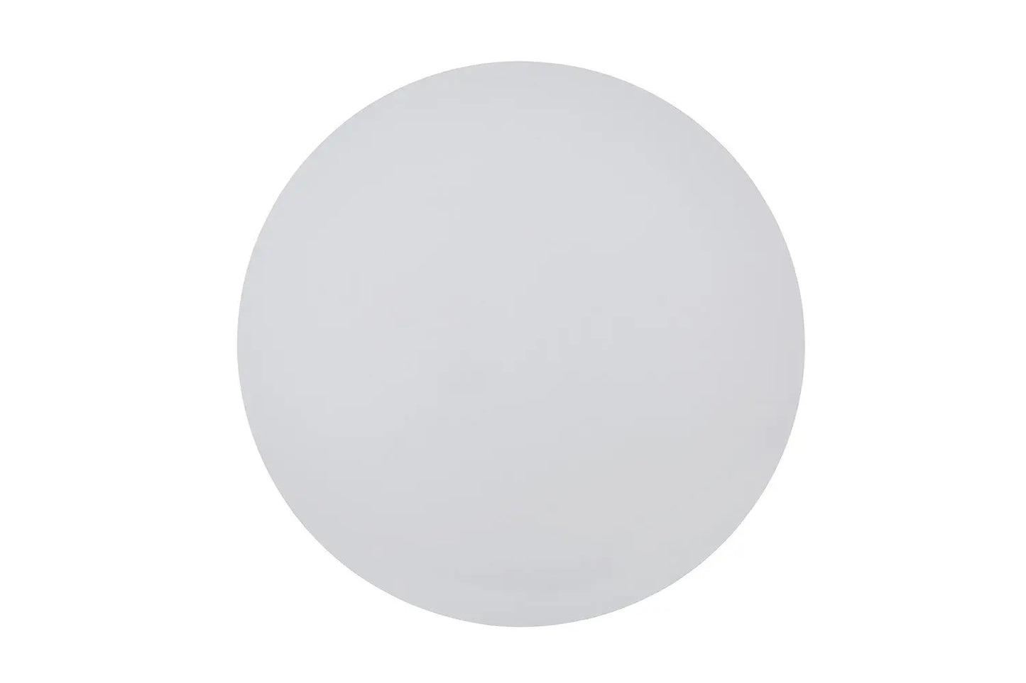 Table Ronde Effet Ciment Blanc TAVINA - 120 cm ROUSSEAU