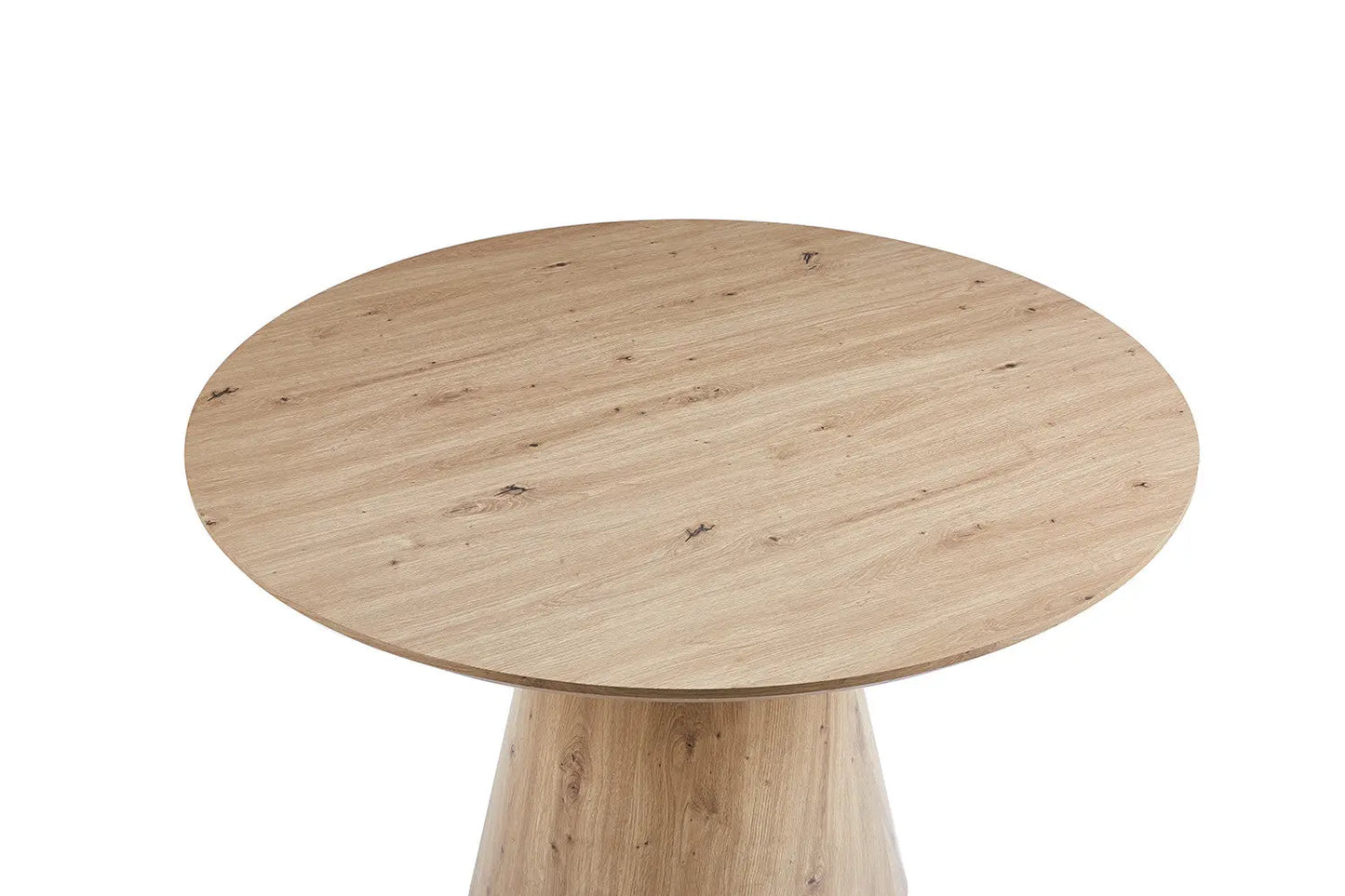 Table Ronde TIGA en Effet Chêne vieilli 120 cm ROUSSEAU