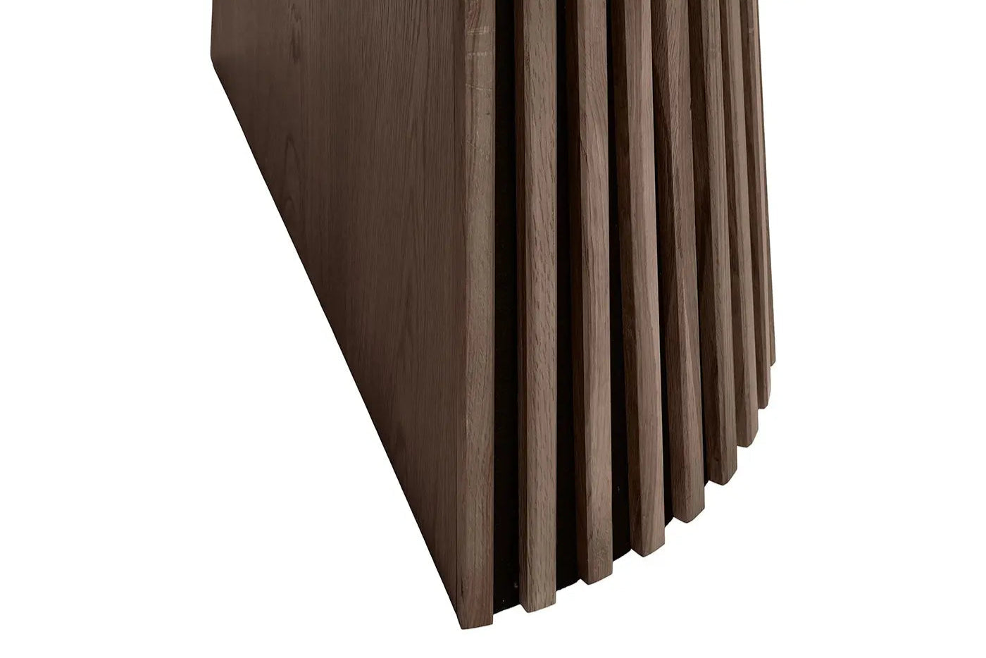 Table à Manger Extensible OSAKA Effet Bois Brun Foncé - 120 à 240 cm HOUSE NORDIC