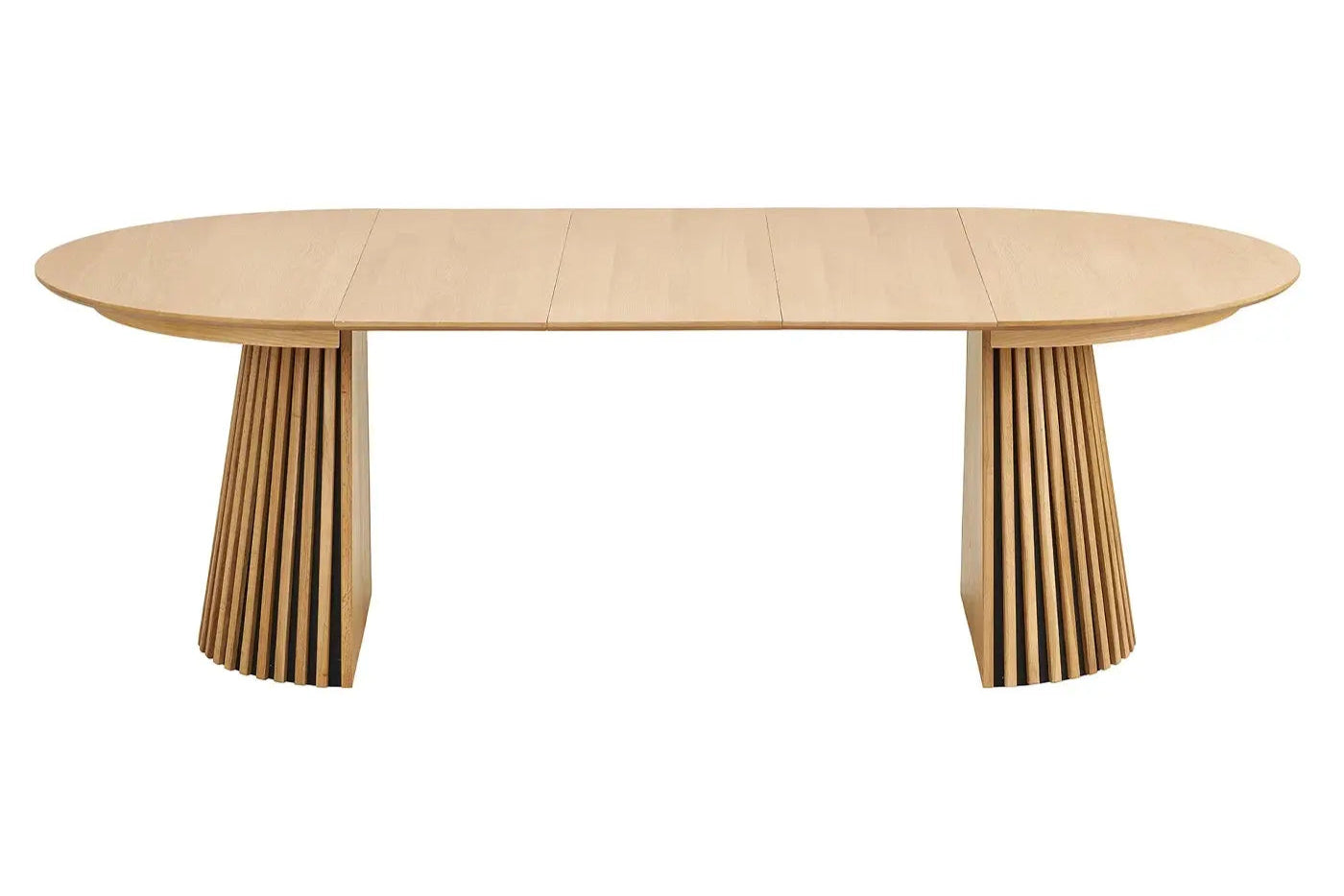 Table à Manger Extensible OSAKA Effet Bois Naturel - 120 à 240 cm HOUSE NORDIC